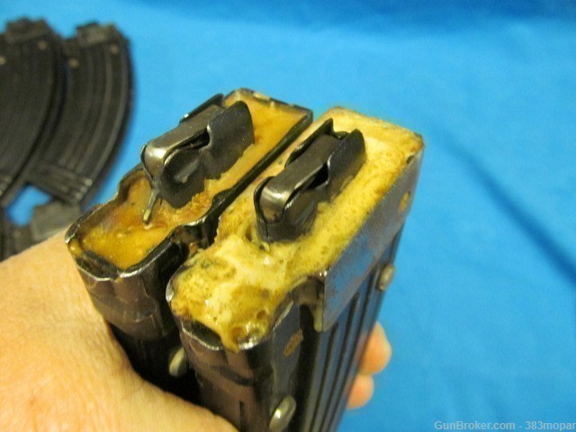 (10) + (2) East German Model 69 15rd AK .22 cal. Trainer Magazines AKT-98-img-1