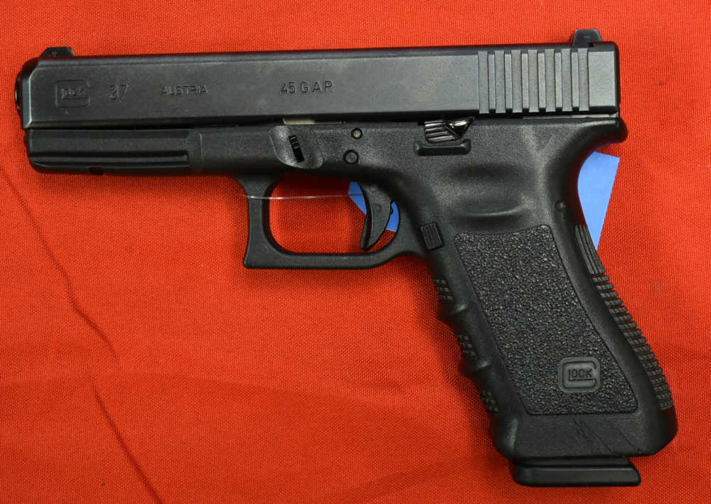 Glock 37 .45 GAP 4.49" BBL Magazines Factory Glock Night Sight Original Box-img-3