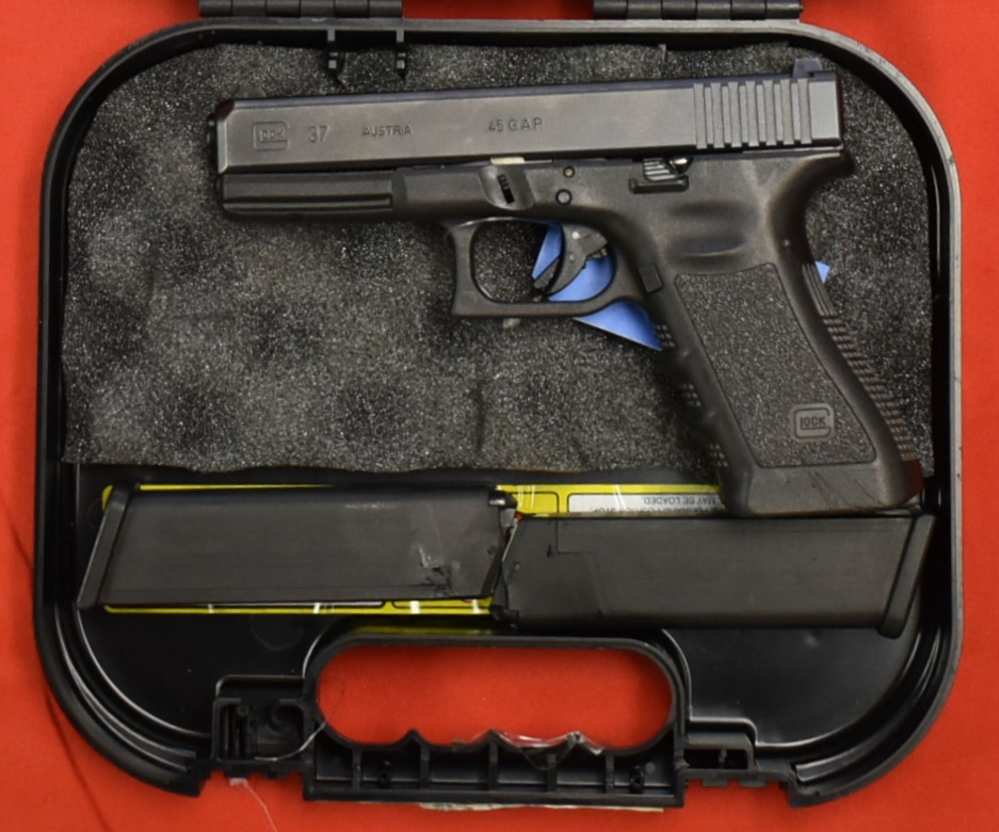 Glock 37 .45 GAP 4.49" BBL Magazines Factory Glock Night Sight Original Box-img-1