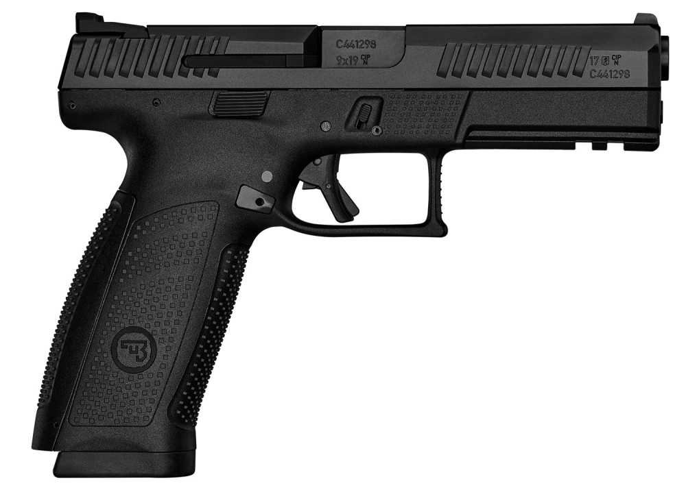 CZ-USA 01540 P-10 F 9mm Luger 10+1 4.50" Black Steel Barrel-img-0