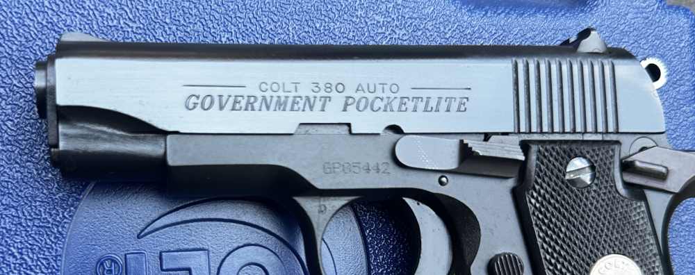 Colt Government Pocketlite.380 ACP, baby 1911, Discontinued, 1993-img-5
