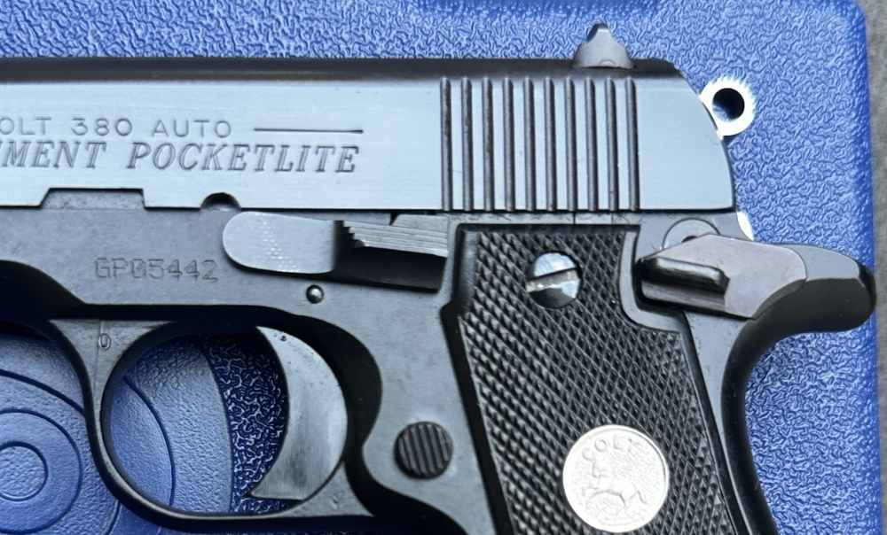 Colt Government Pocketlite.380 ACP, baby 1911, Discontinued, 1993-img-3
