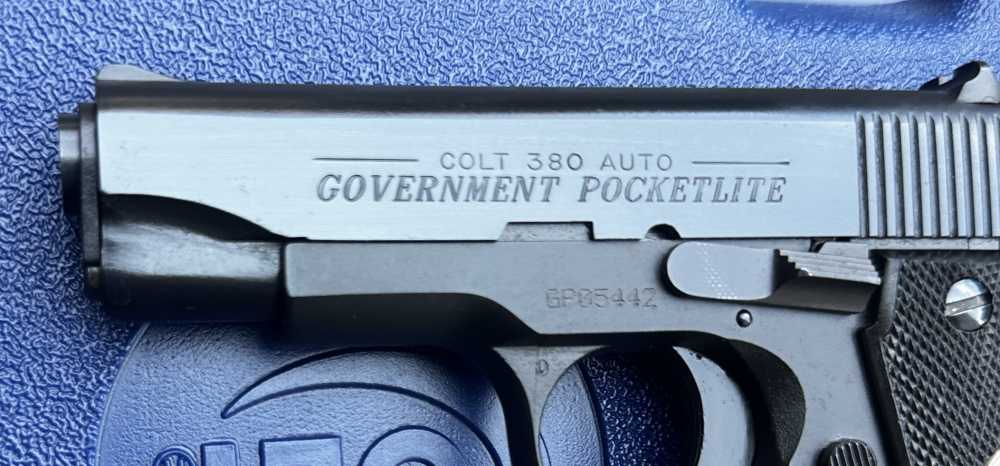 Colt Government Pocketlite.380 ACP, baby 1911, Discontinued, 1993-img-6