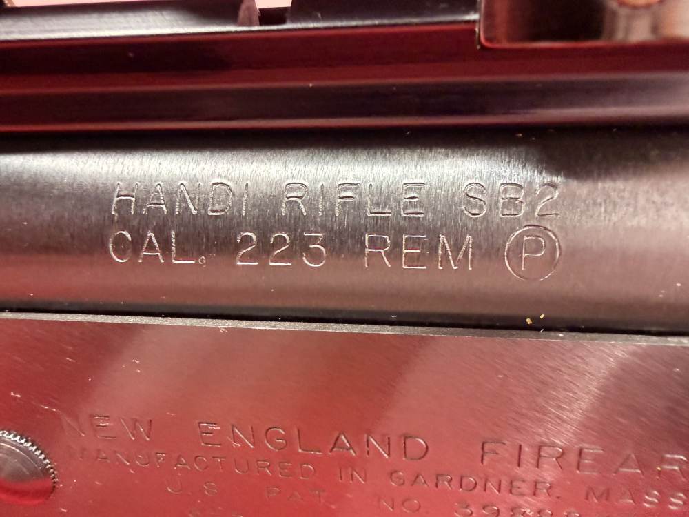 New England Firearms Handi Rifle 223 REM -img-20
