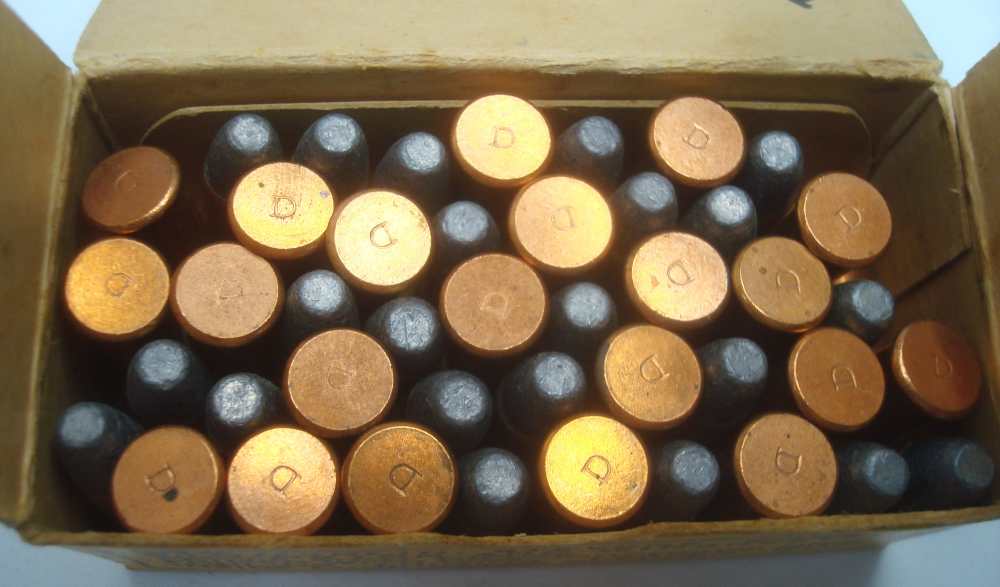 44 CANUCK 25 Stevens Short 65 grain RUSTLESS NOS brass VINTAGE ammunition-img-8