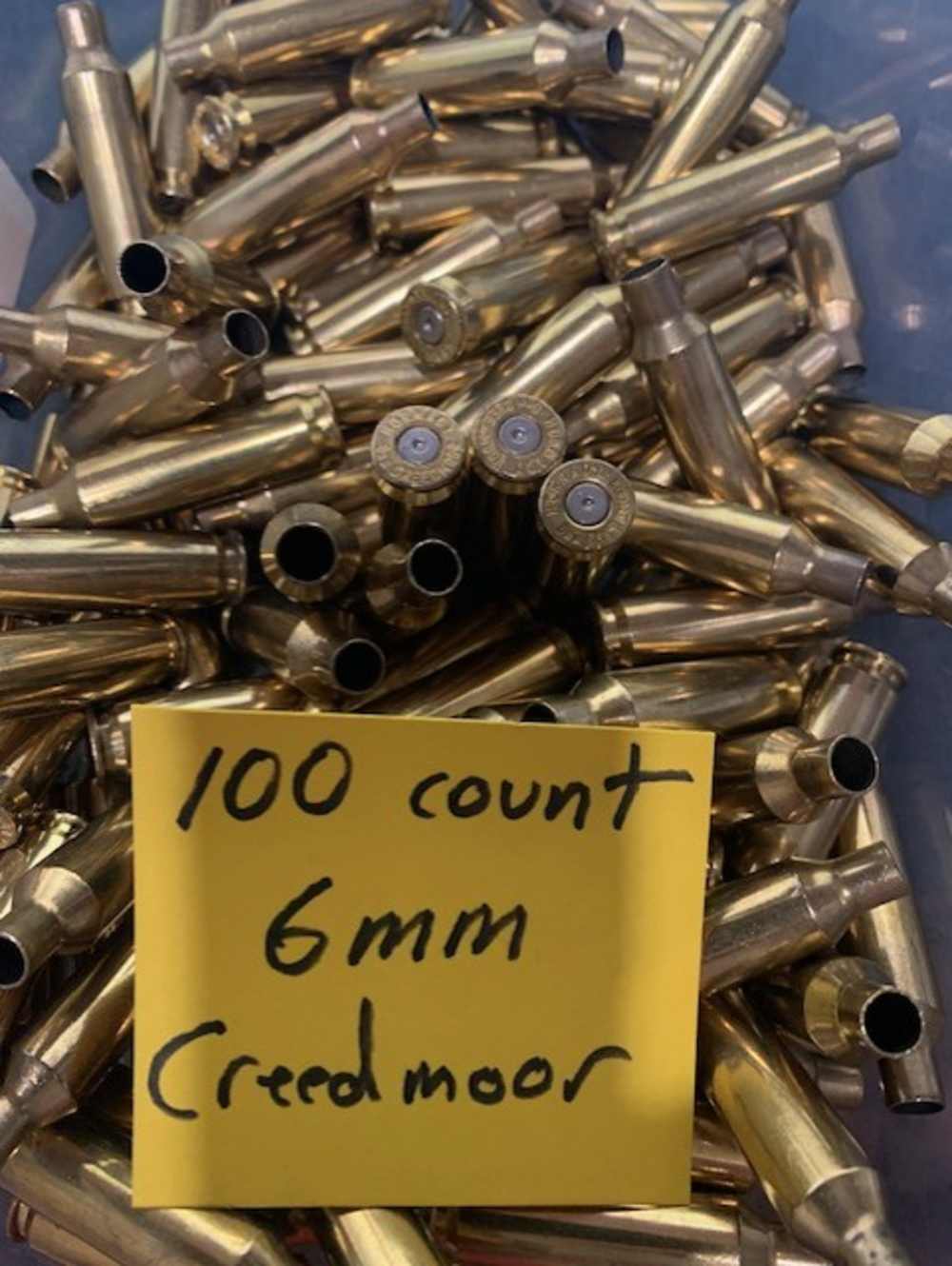 100 Count 6mm Creedmoor brass-img-0