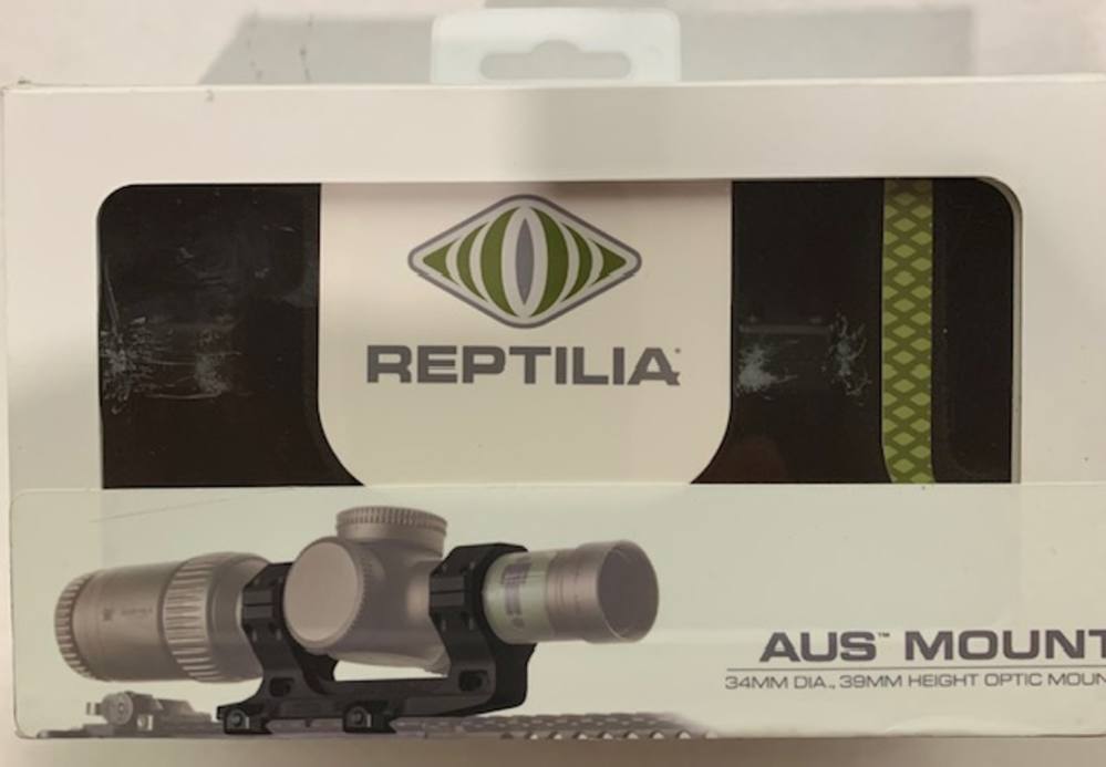 Reptilia AUS Optic Mount 34mm part 100-153/Black-img-0