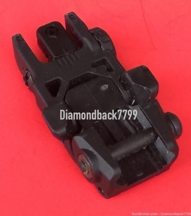 MAGPUL MAG248-BLK MBUS Back-up Flip-Up Rear Sight BLACK-img-1