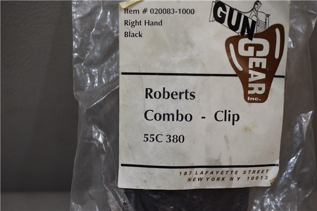 Gun Gear Leather Holster Right Hand 380 Auto's-img-1