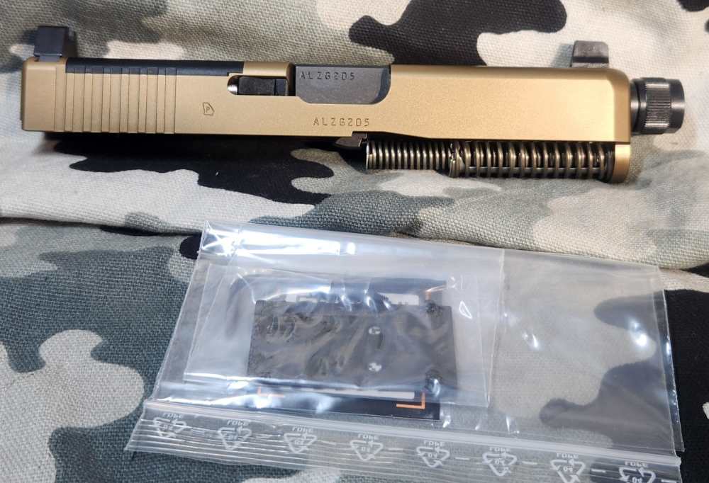 Glock 19X Gen5 V 9MM Complete Slide MOS Threaded Barrel NEW-img-2