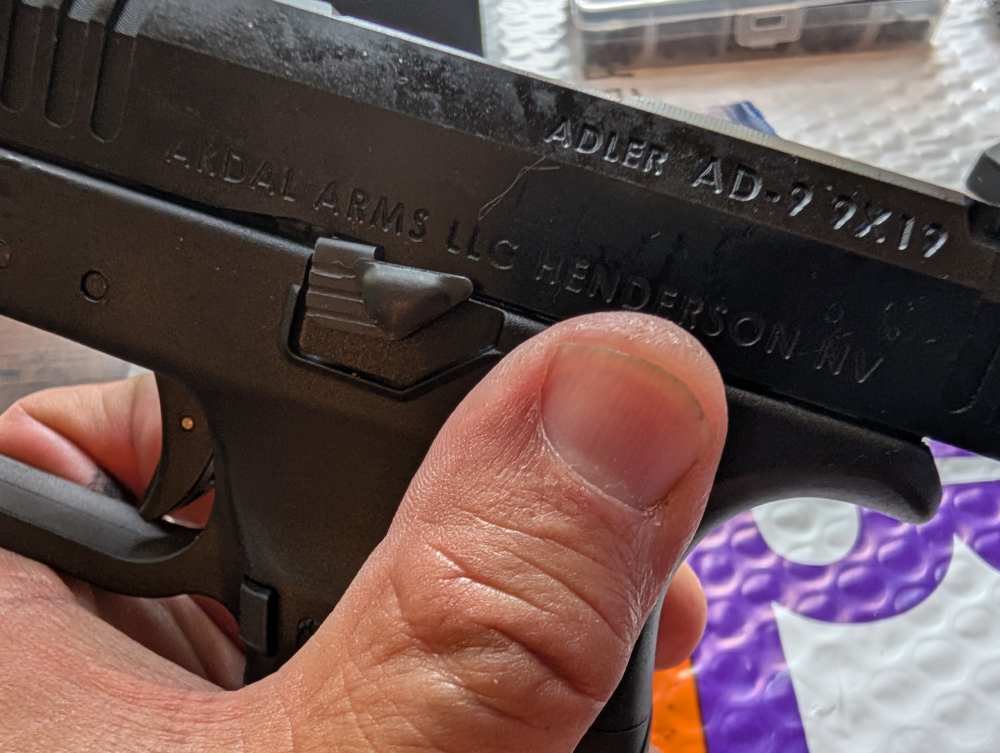 ADLER MODEL 9 9MM LUGER SEMI AUTO PISTOL AKDAHL ARMS LAYAWAYOK-img-4