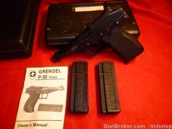 Grendel P-30 As New Semi Auto .22 Magnum WMR-img-0