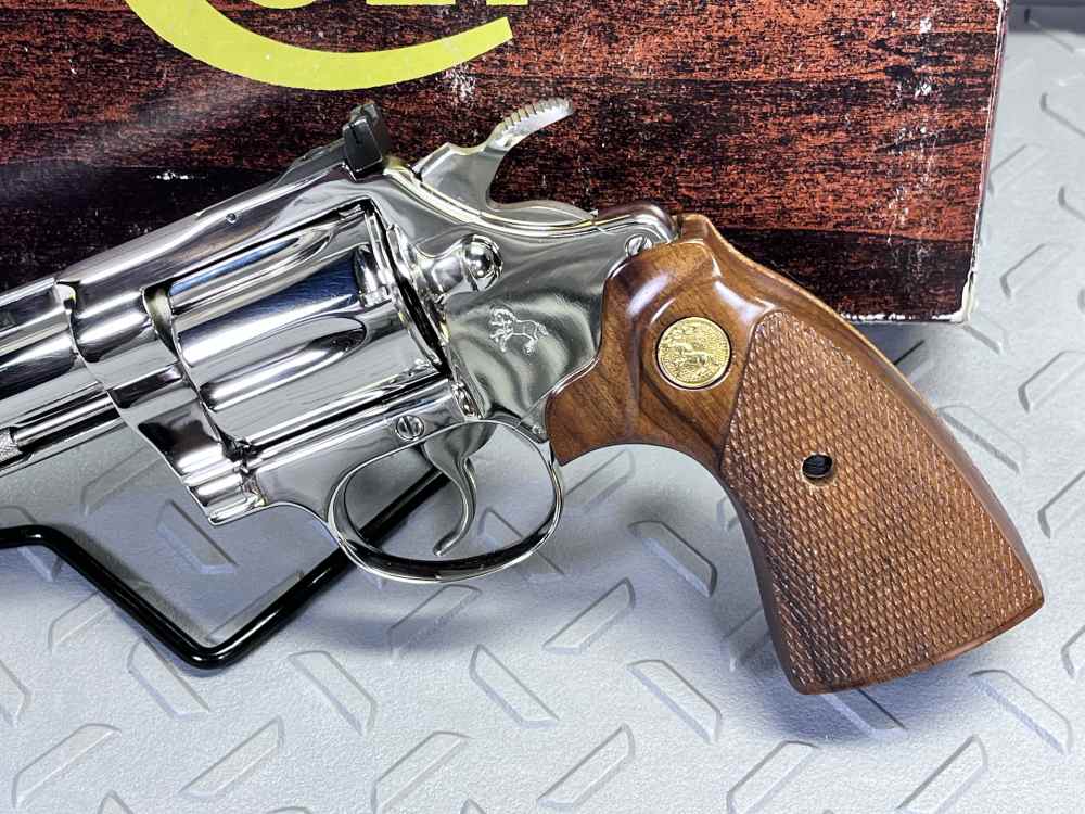 RARE 1966 COLT DIAMONDBACK MODEL D5141 NICKEL FINISH .22LR 4", NO CC FEES-img-3