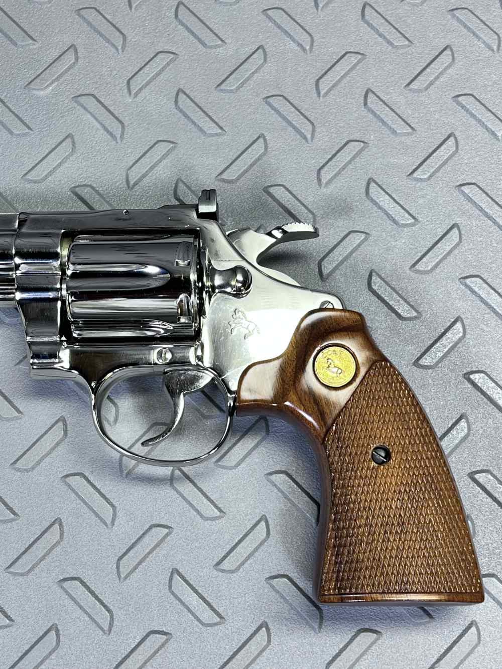 RARE 1966 COLT DIAMONDBACK MODEL D5141 NICKEL FINISH .22LR 4", NO CC FEES-img-9