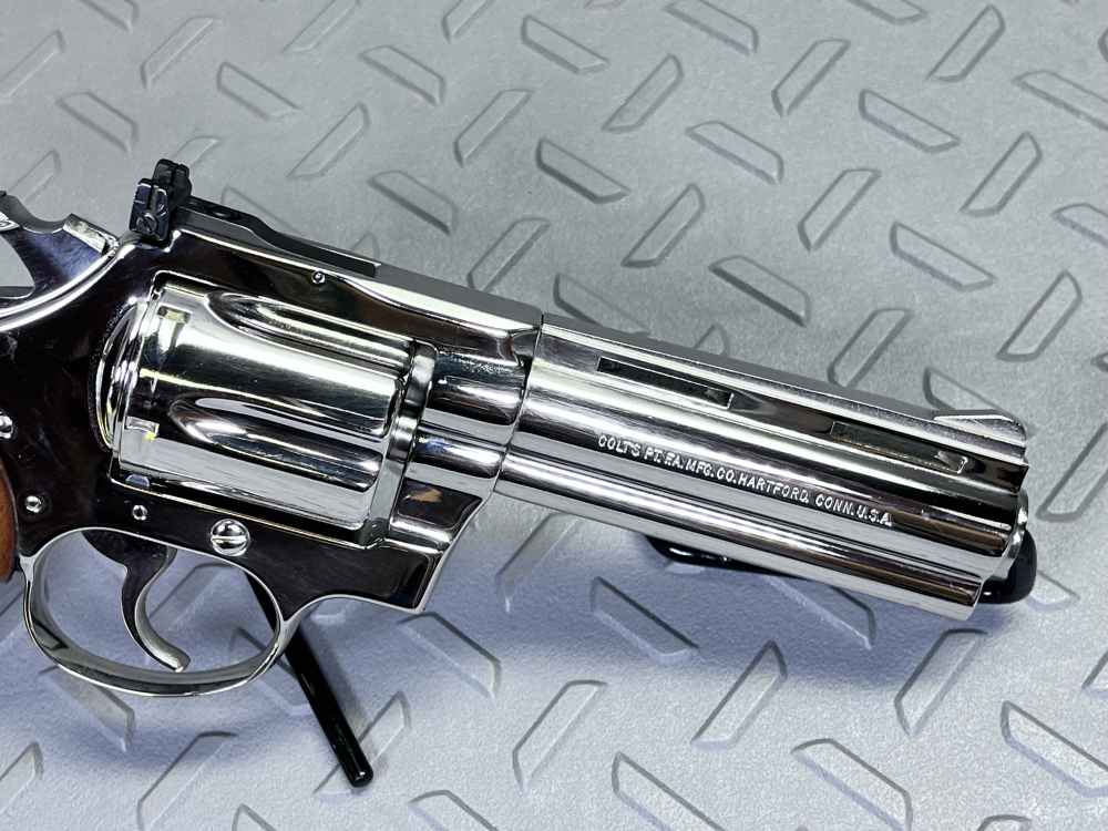 RARE 1966 COLT DIAMONDBACK MODEL D5141 NICKEL FINISH .22LR 4", NO CC FEES-img-13