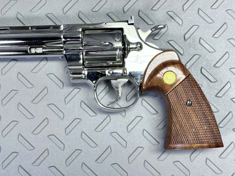ONLY 251 MADE COLT PYTHON TARGET MODEL I3683 8" BARREL .38 SPL NO CC FEES -img-8