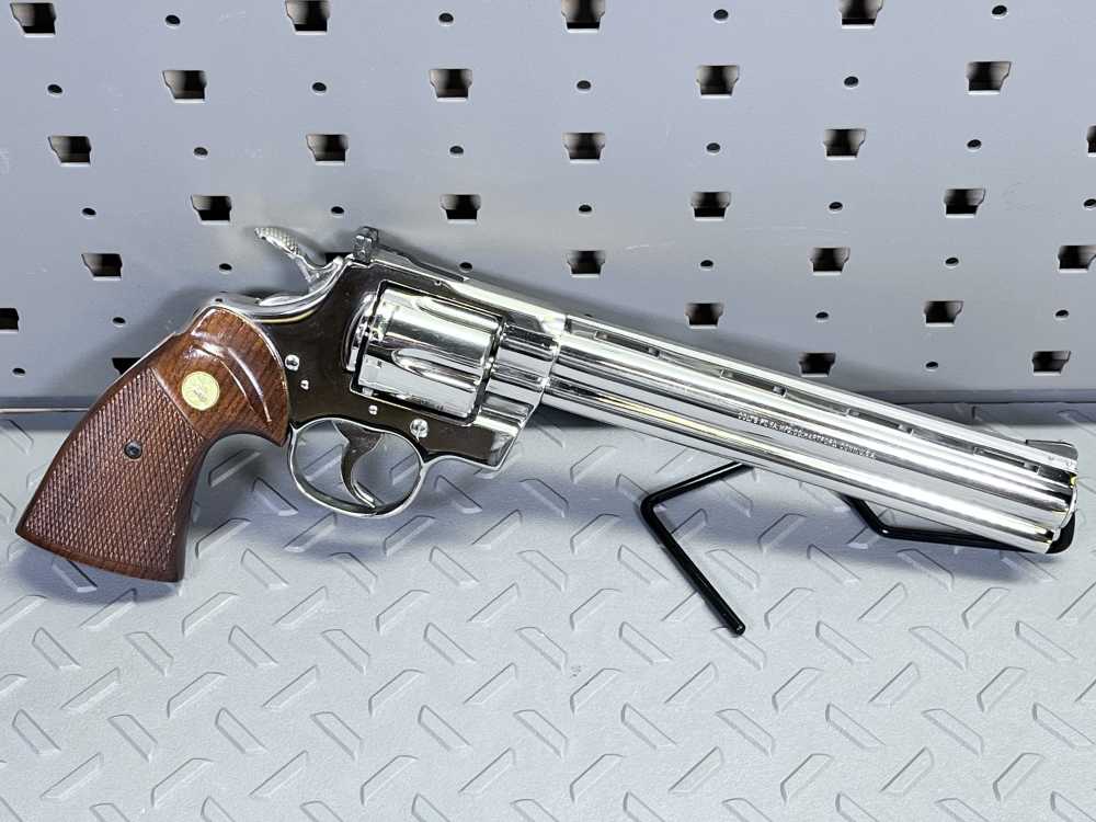 ONLY 251 MADE COLT PYTHON TARGET MODEL I3683 8" BARREL .38 SPL NO CC FEES -img-10