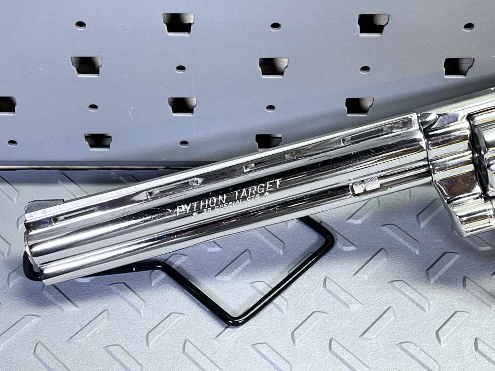 ONLY 251 MADE COLT PYTHON TARGET MODEL I3683 8" BARREL .38 SPL NO CC FEES -img-6