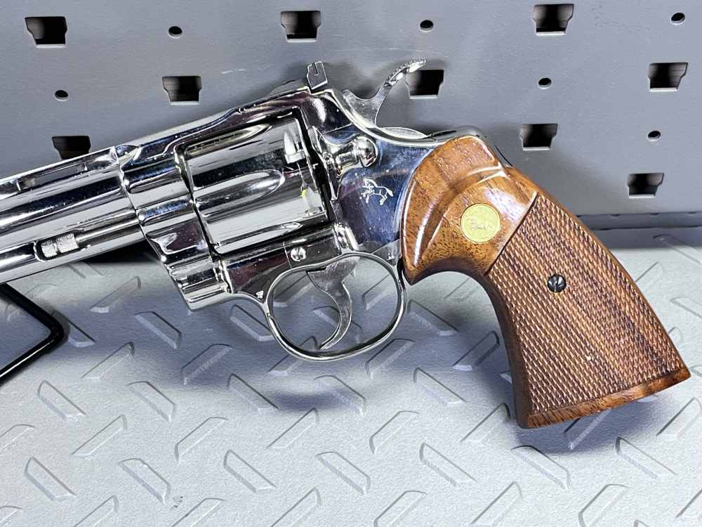 ONLY 251 MADE COLT PYTHON TARGET MODEL I3683 8" BARREL .38 SPL NO CC FEES -img-5
