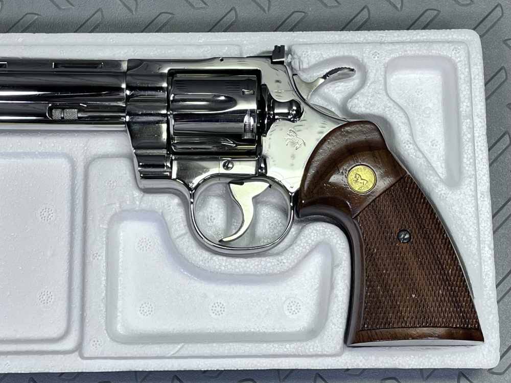 ONLY 251 MADE COLT PYTHON TARGET MODEL I3683 8" BARREL .38 SPL NO CC FEES -img-28