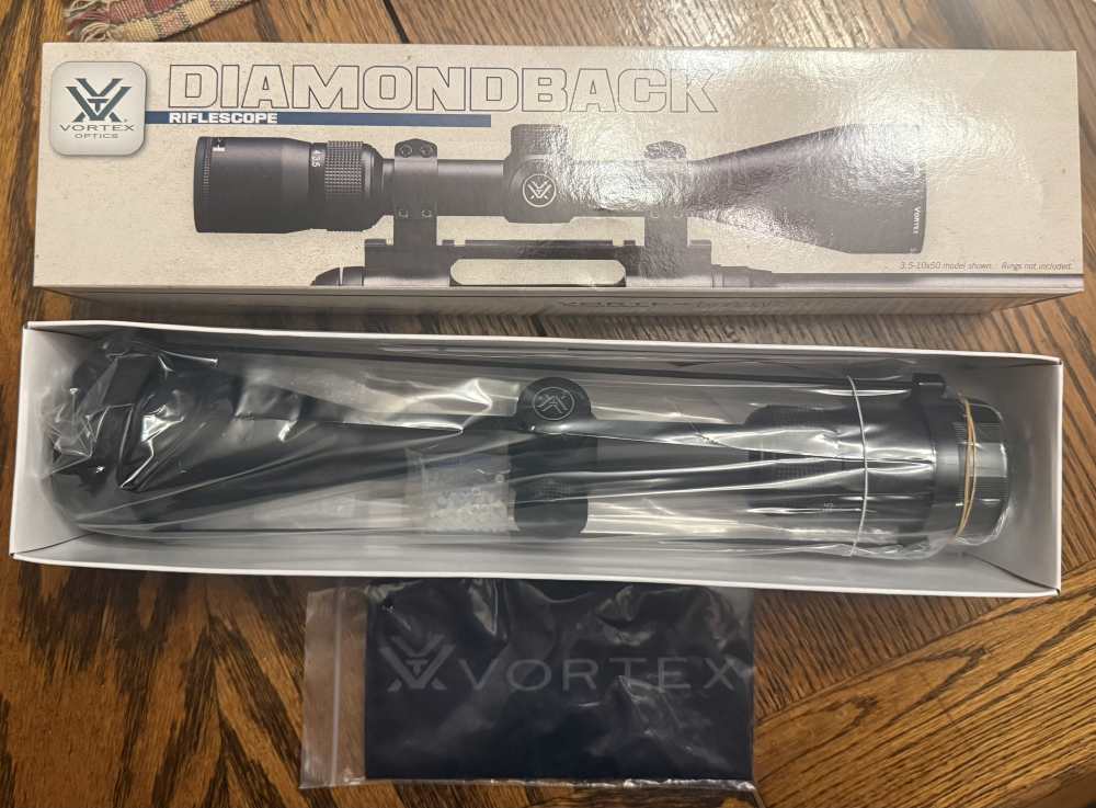 Vortex Diamondback 3.5-10x50 V-Plex MOA Riflescope – BRAND NEW-img-1