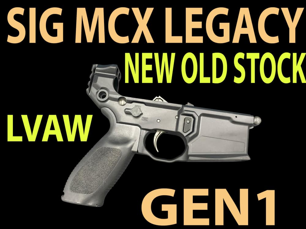 SIG MCX LEGACY GEN 1 Rifle Lower, LVAW, EXETER, NEW OLD STOCK GEN1-img-0