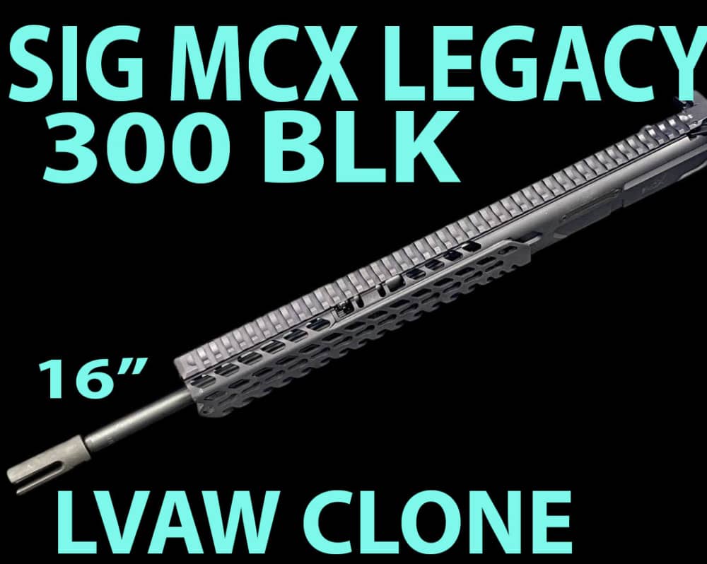 Sig MCX Legacy Gen1 16" Completed Upper 300BLK Assembly, LVAW-img-0