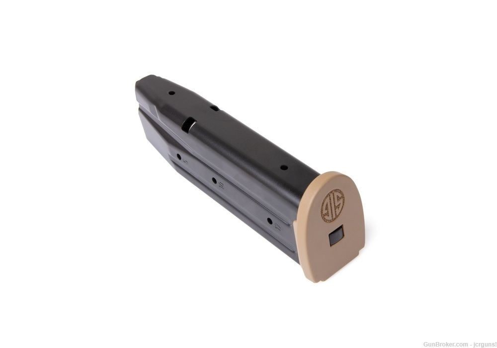 New Sig P320 Full 9mm 17rd magazine with Black or FDE baseplate OEM-img-0