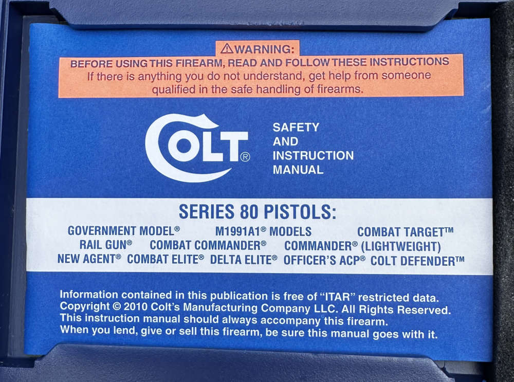 Colt M45 Government O1070M45 Marine M45A1 CQBP .45 ACP, Desert Sand, U.S.-img-46