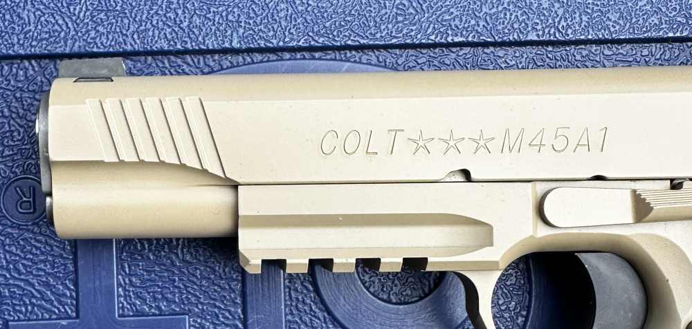 Colt M45 Government O1070M45 Marine M45A1 CQBP .45 ACP, Desert Sand, U.S.-img-6