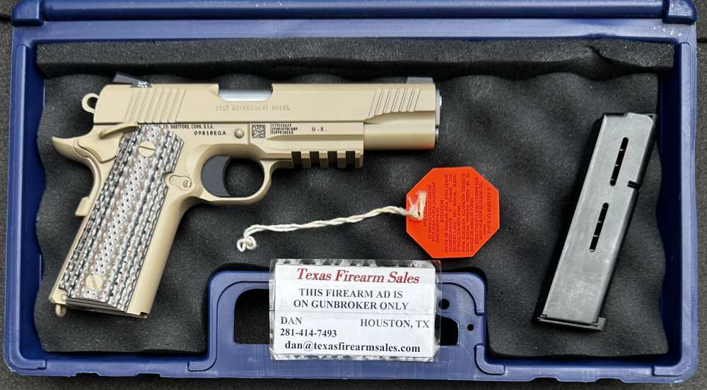 Colt M45 Government O1070M45 Marine M45A1 CQBP .45 ACP, Desert Sand, U.S.-img-47