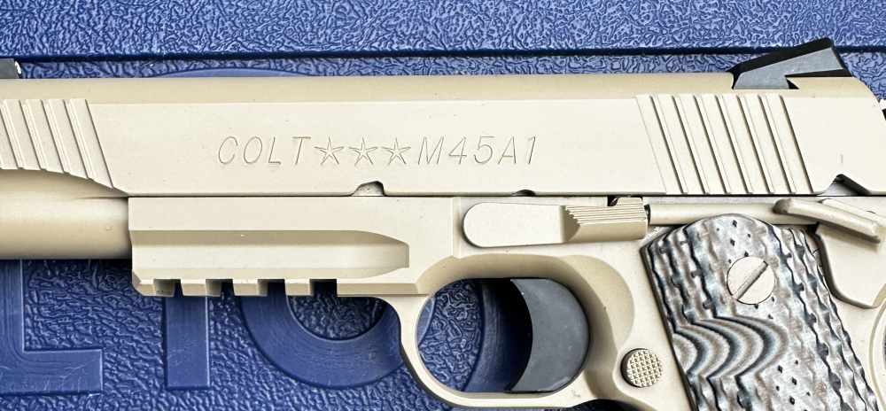 Colt M45 Government O1070M45 Marine M45A1 CQBP .45 ACP, Desert Sand, U.S.-img-4