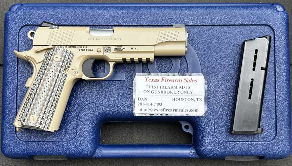 Colt M45 Government O1070M45 Marine M45A1 CQBP .45 ACP, Desert Sand, U.S.-img-10