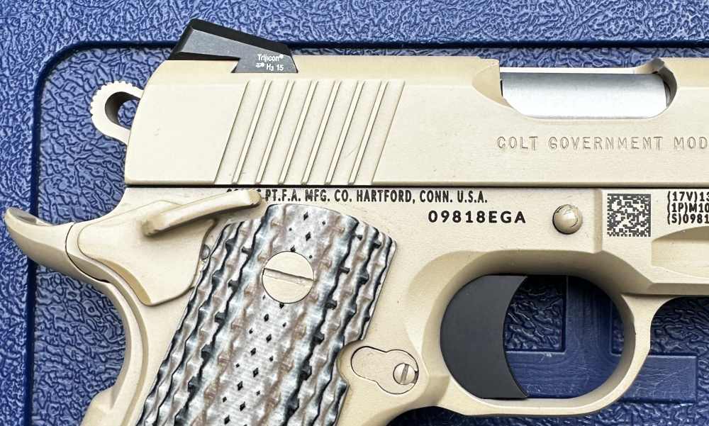 Colt M45 Government O1070M45 Marine M45A1 CQBP .45 ACP, Desert Sand, U.S.-img-13