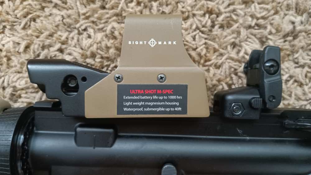 Ruger AR-556 Rifle - FDE w/Binary Trigger, Magpul Furniture, Red Dot Optic,-img-3