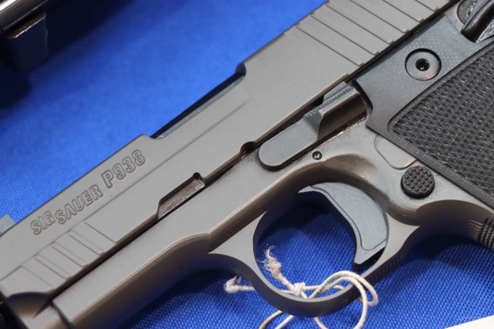 Sig Sauer P938 LEGION Pistol 9MM THREADED Gray 7RD Night Sight SAO 938 NEW-img-4