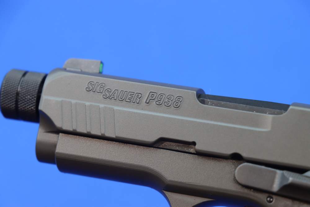 Sig Sauer P938 LEGION Pistol 9MM THREADED Gray 7RD Night Sight SAO 938 NEW-img-23