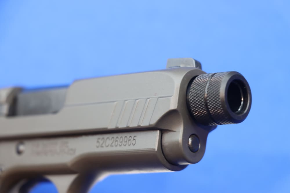 Sig Sauer P938 LEGION Pistol 9MM THREADED Gray 7RD Night Sight SAO 938 NEW-img-21