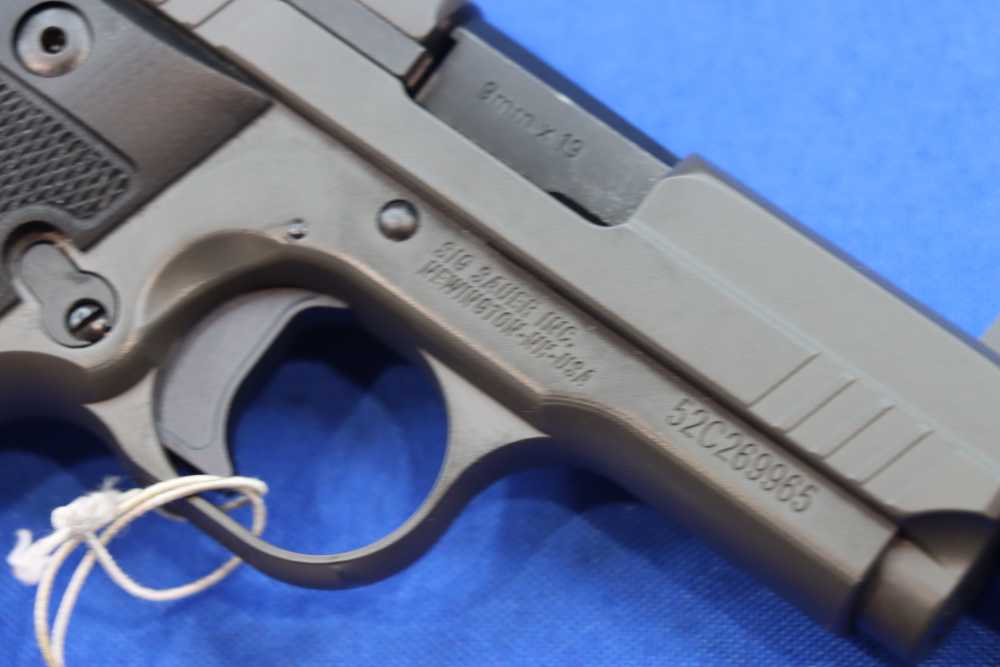 Sig Sauer P938 LEGION Pistol 9MM THREADED Gray 7RD Night Sight SAO 938 NEW-img-11