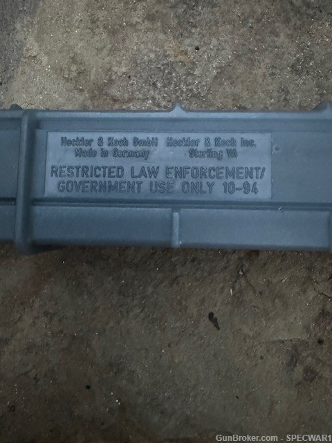 H&K MP5 40S&W/10MM 30RD LE /GOV RESTRICTED MAGAZINE  -img-2