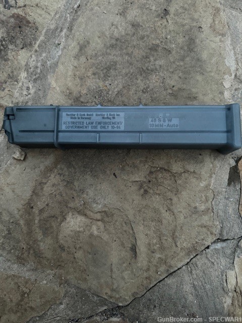 H&K MP5 40S&W/10MM 30RD LE /GOV RESTRICTED MAGAZINE  -img-0