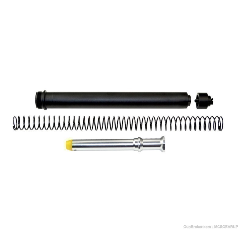 AR15 Stock Kit fixed Buttstock Mil-Spec A2 Buffer Extension Tube Kit -img-1