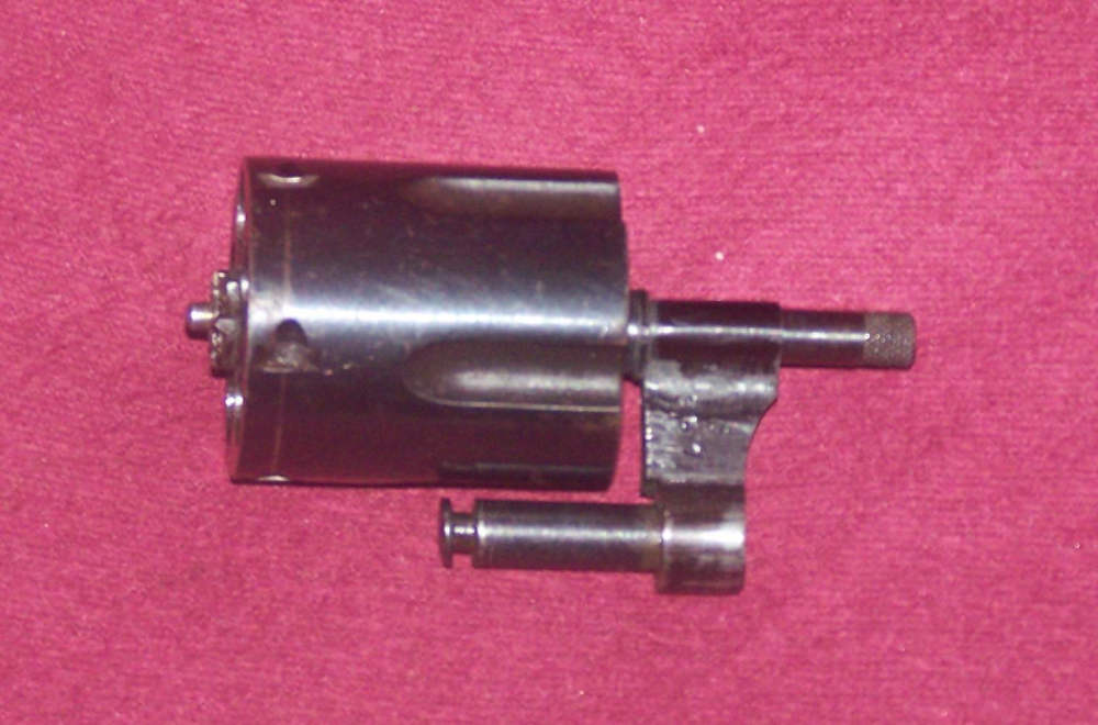 ROSSI 85 38 SPECIAL 5 SHOT CYLINDER & YOKE ASSEMBLY (BLUE)-img-1