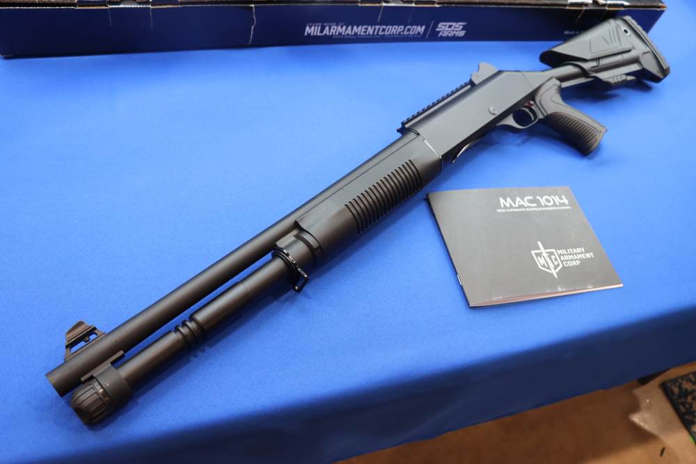MAC Military Armament Corp Model 1014 BREACHER Shotgun 12GA Semi Auto NEW-img-26
