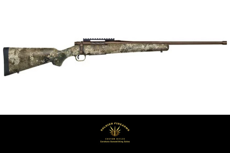 MOSSBERG PATRIOT PREDATOR 308 - WIN 22" BROWN CERAKOTE/STRATA-img-0
