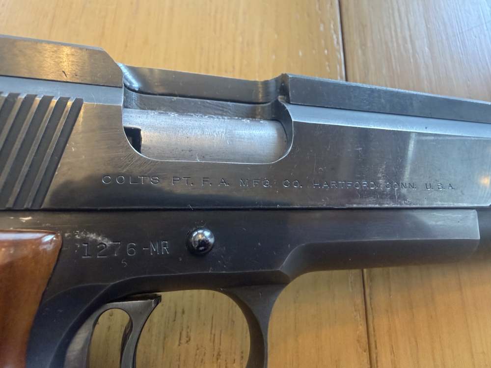 Colt National Match .38 Special Mid Range MK III + Colt .22 Conversion-img-4