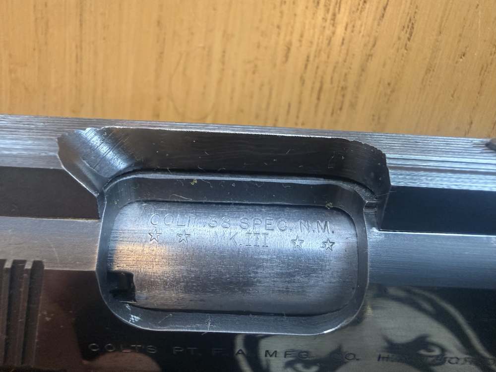 Colt National Match .38 Special Mid Range MK III + Colt .22 Conversion-img-2