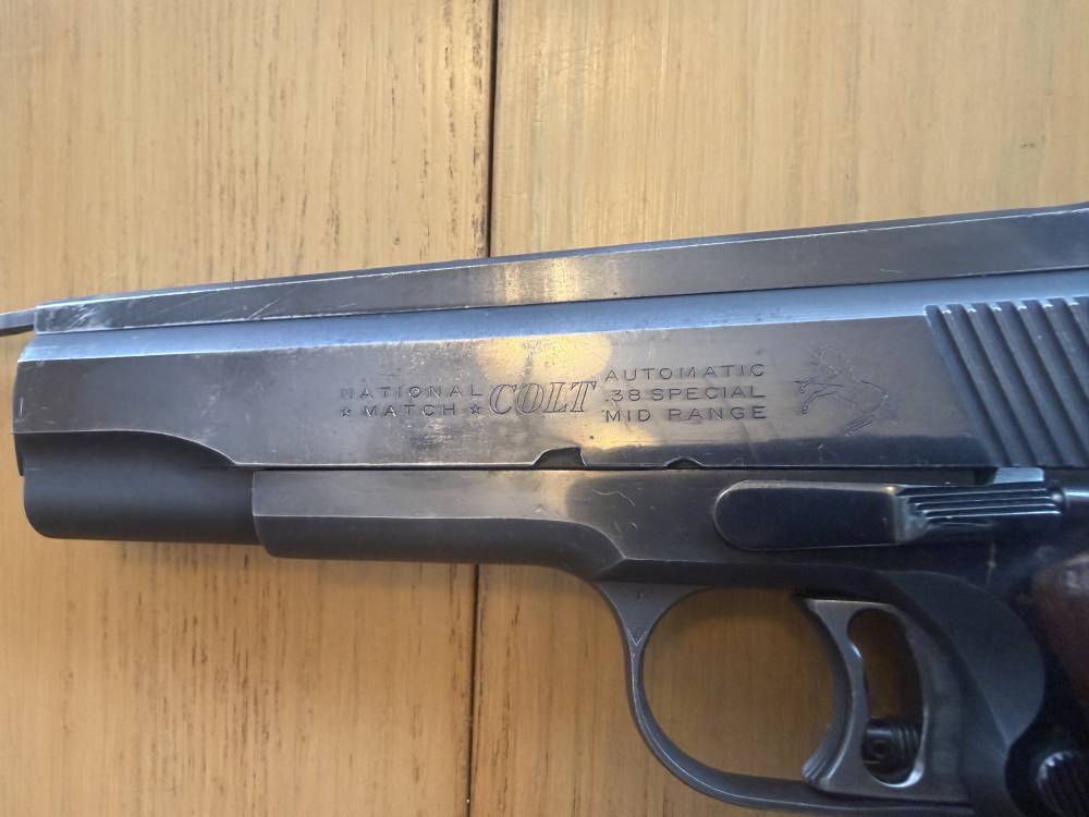 Colt National Match .38 Special Mid Range MK III + Colt .22 Conversion-img-5