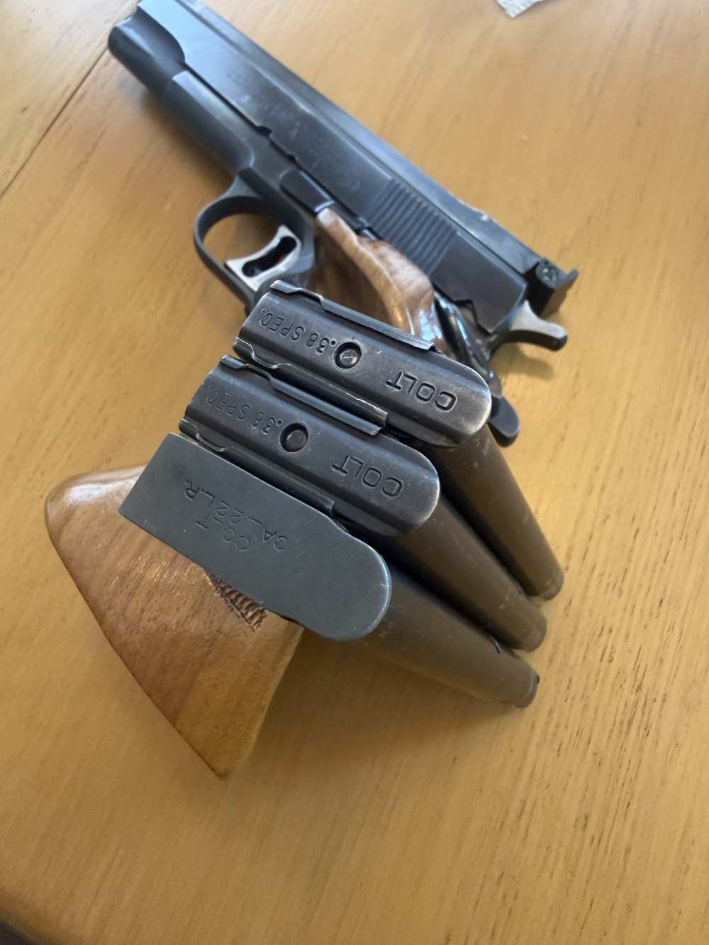 Colt National Match .38 Special Mid Range MK III + Colt .22 Conversion-img-9