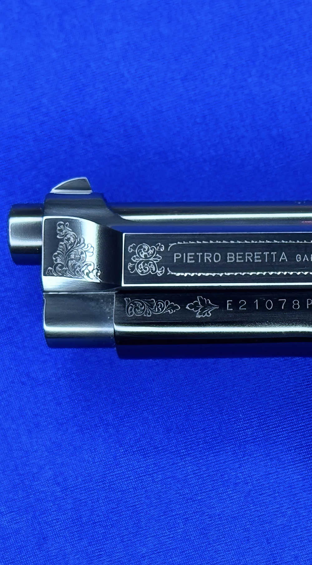 1990 Beretta 98FS Deluxe 9x21mm Factory Hand Engraved Rare Italian Pistol-img-13